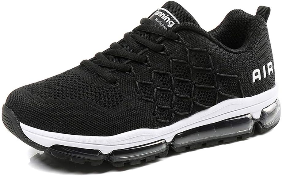 frysen Herren Damen Sportschuhe Laufschuhe mit Luftpolster Turnschuhe Profilsohle Sneakers Leichte S