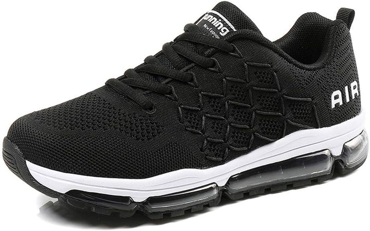 frysen Herren Damen Sportschuhe Laufschuhe mit Luftpolster Turnschuhe Profilsohle Sneakers Leichte S