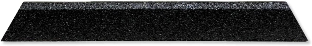 Bordsteinrampe 40-100 mm aus Gummifasern - Auffahrrampe - Türschwellenrampe mit eingelagerten U-Sche