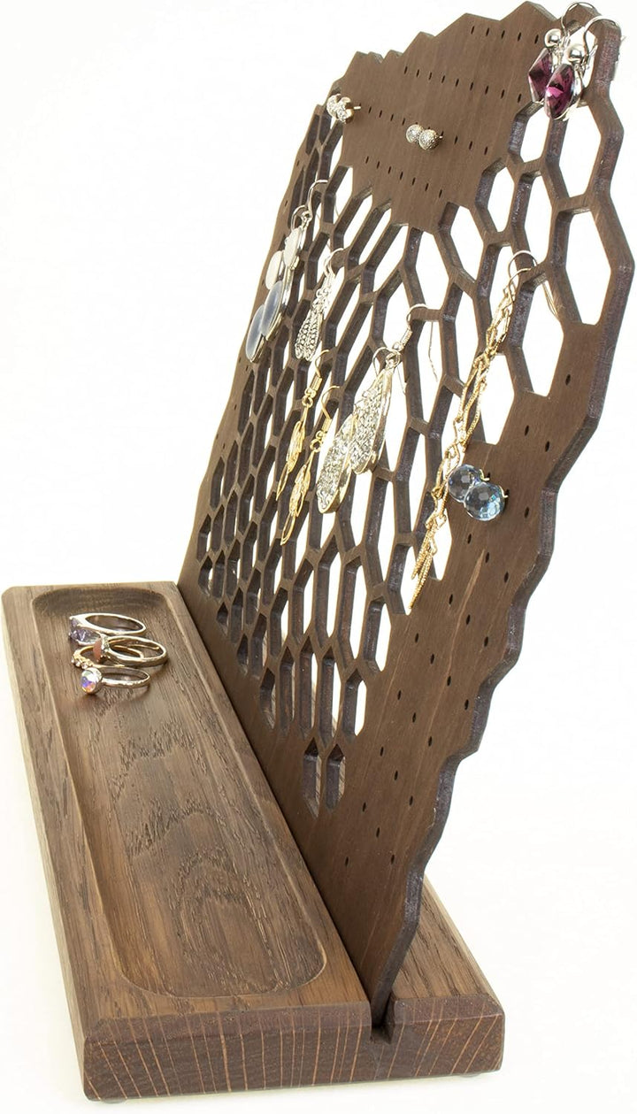 Ohrringhalter – Ohrringständer – Schmuckständer für Ohrringe und Ohrstecker – Handmade in