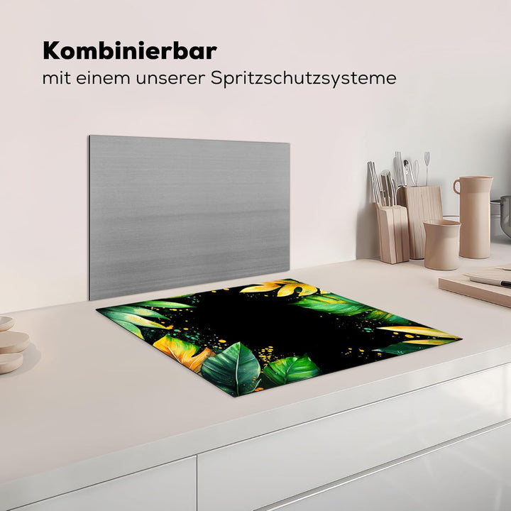 KitchenYeah© Herdabdeckplatte 59x51 cm Einteilig Abdeckplatten Cerankochfeld Abdeckung Ceranfeld Her