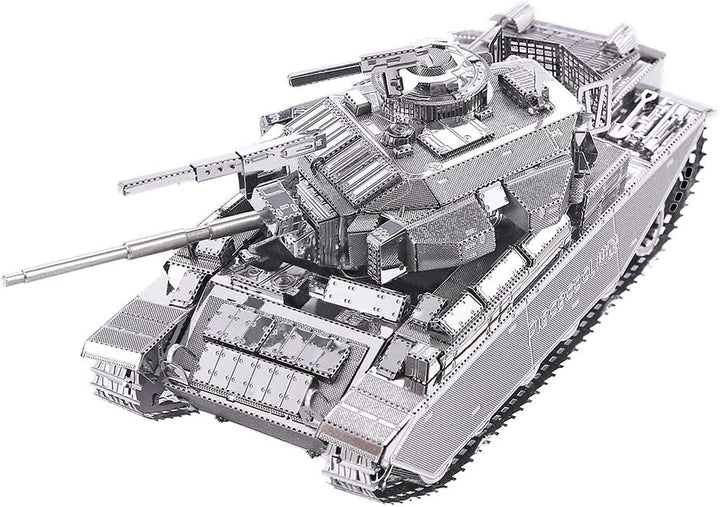 piececool 3D Puzzle Metall Tankmodell Centurion Main Battle Tank, 3D Metall Puzzle für 340 Edelstahl