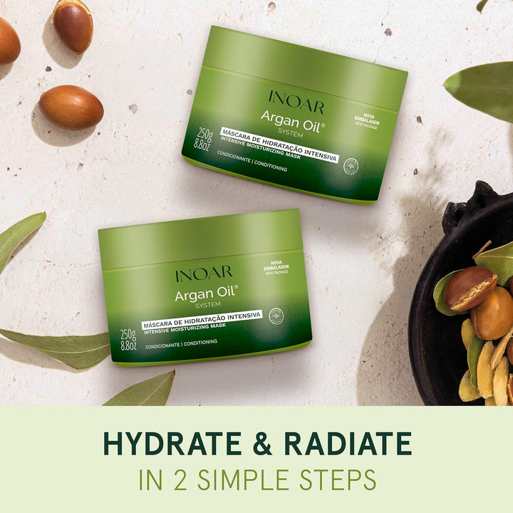Argan Oil Hair Mask - Argan Oil Hair Treatment - Hair Mask For Damaged Hair
