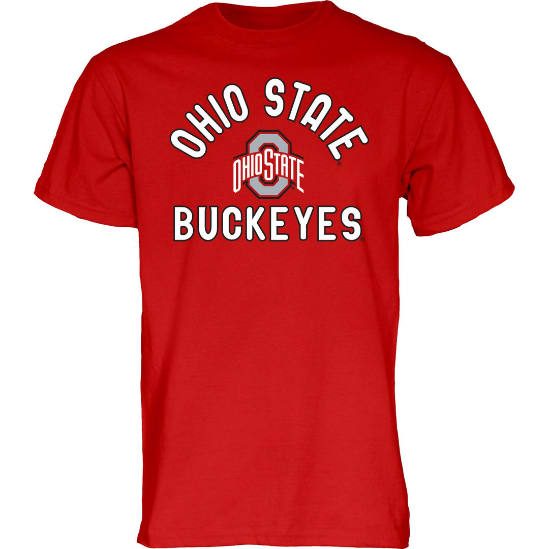 Blue 84 Herren Team Color T-Shirt Line Up Teamfarbe Farbe Ohio State Buckeyes S, Ohio State Buckeyes