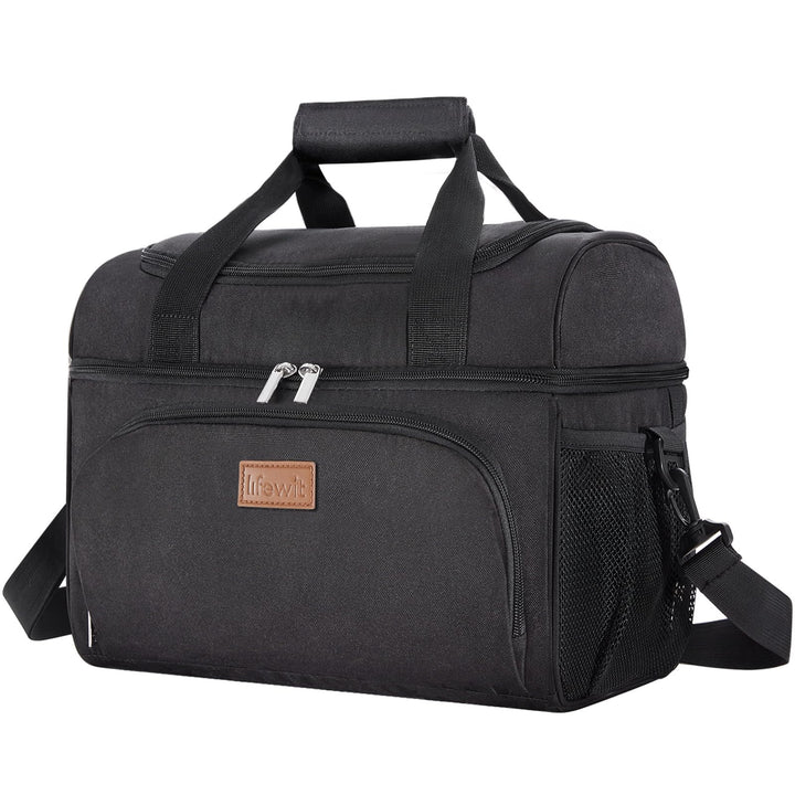 Lifewit Grosse Kühltasche 14.6L 18 Dosen, Kühlbox Faltbar, Isolierte Lunch Tasche, Leichte, Tragbare