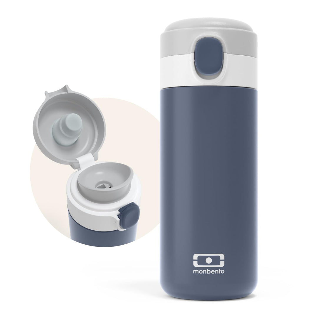 monbento - Isotherme Flasche MB Pop Infinity - 360ml - Auslaufsicher - Hält Getränke bis zu 12 Stund