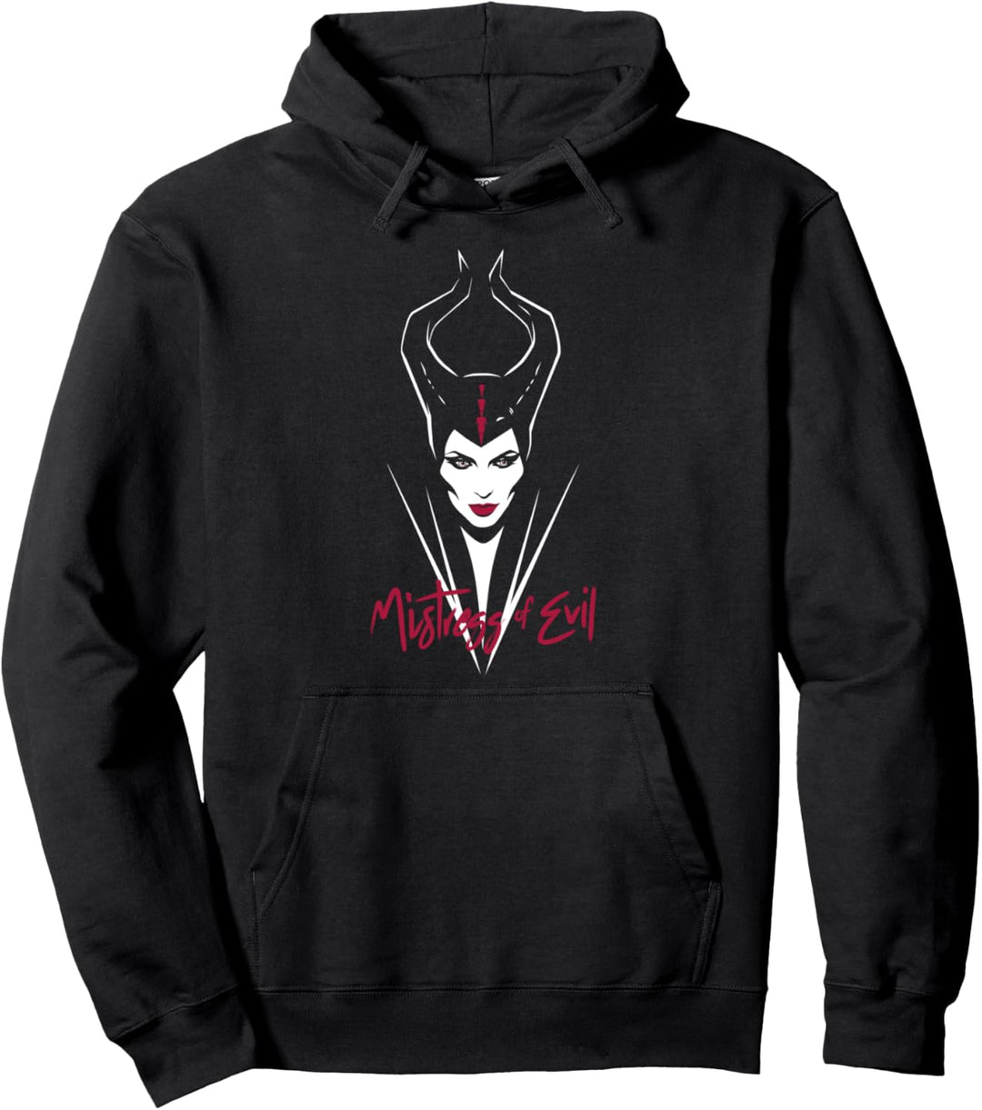 Disney Maleficent Mistress Of Evil Drawn Portrait Pullover Hoodie