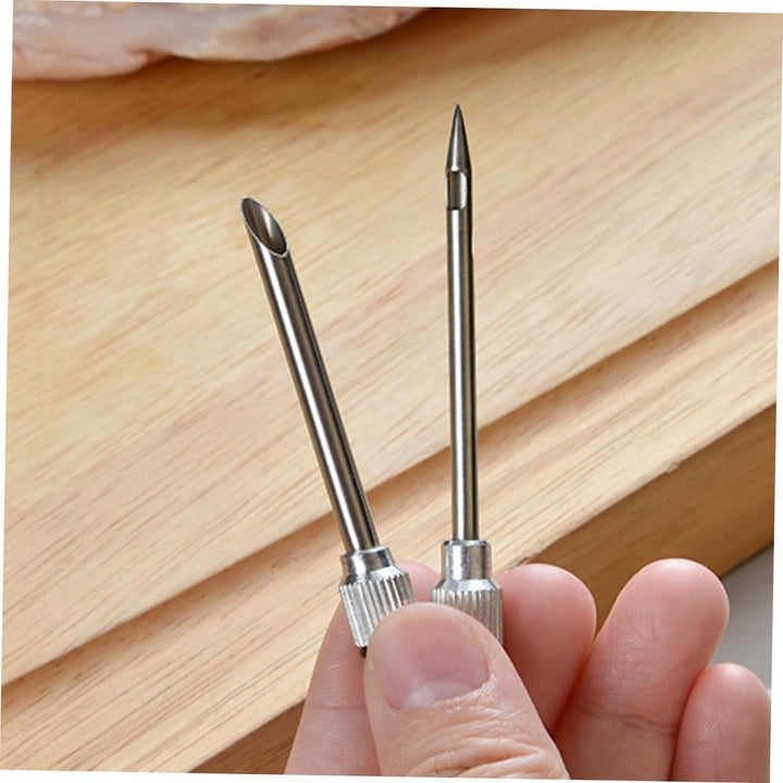 Garneck Bbq Bratspritze Edelstahl 304 Mit Lebensmittelechtem Silikon Grill Für Truthahn Und Fleisch