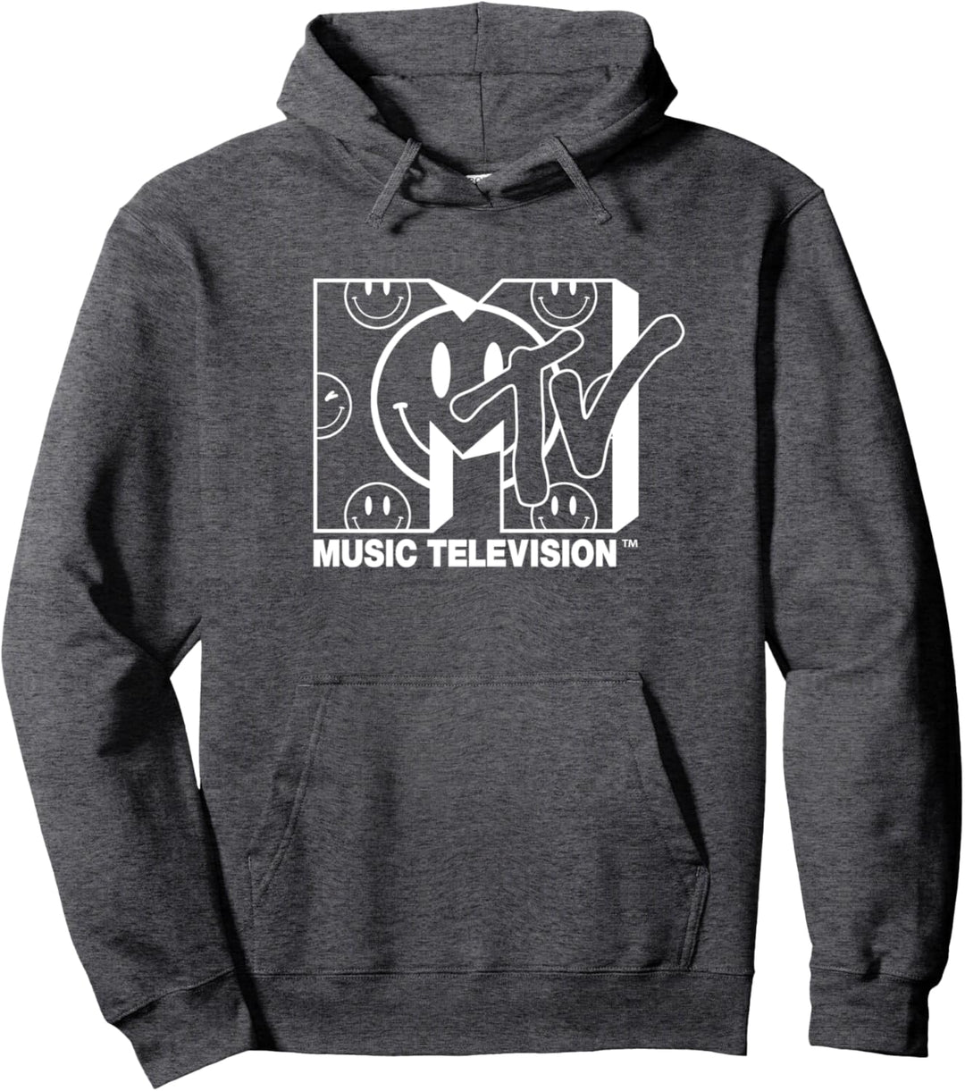 MTV Logo Bunch Of Smiles Pullover Hoodie