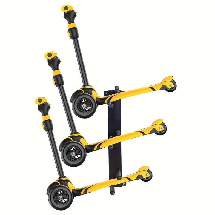 Lhysn Scooter Wandhalterung Rack Garage Lagerständer für mehrere Roller Halter für 3 Elektroroller