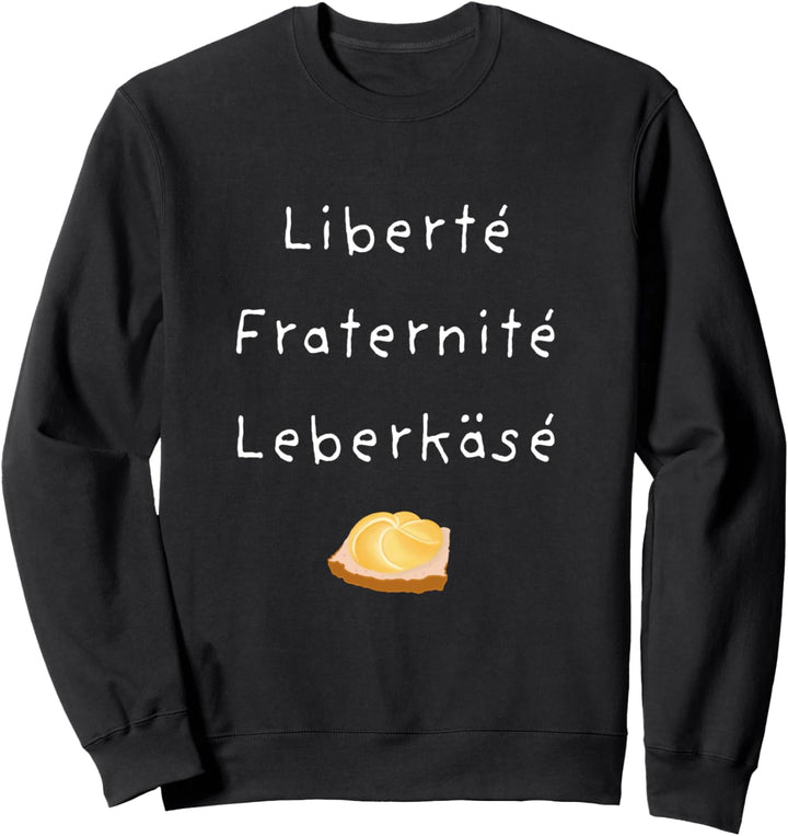 Leberkäse Design - Fleischkase für Imbiss Wagen Sweatshirt