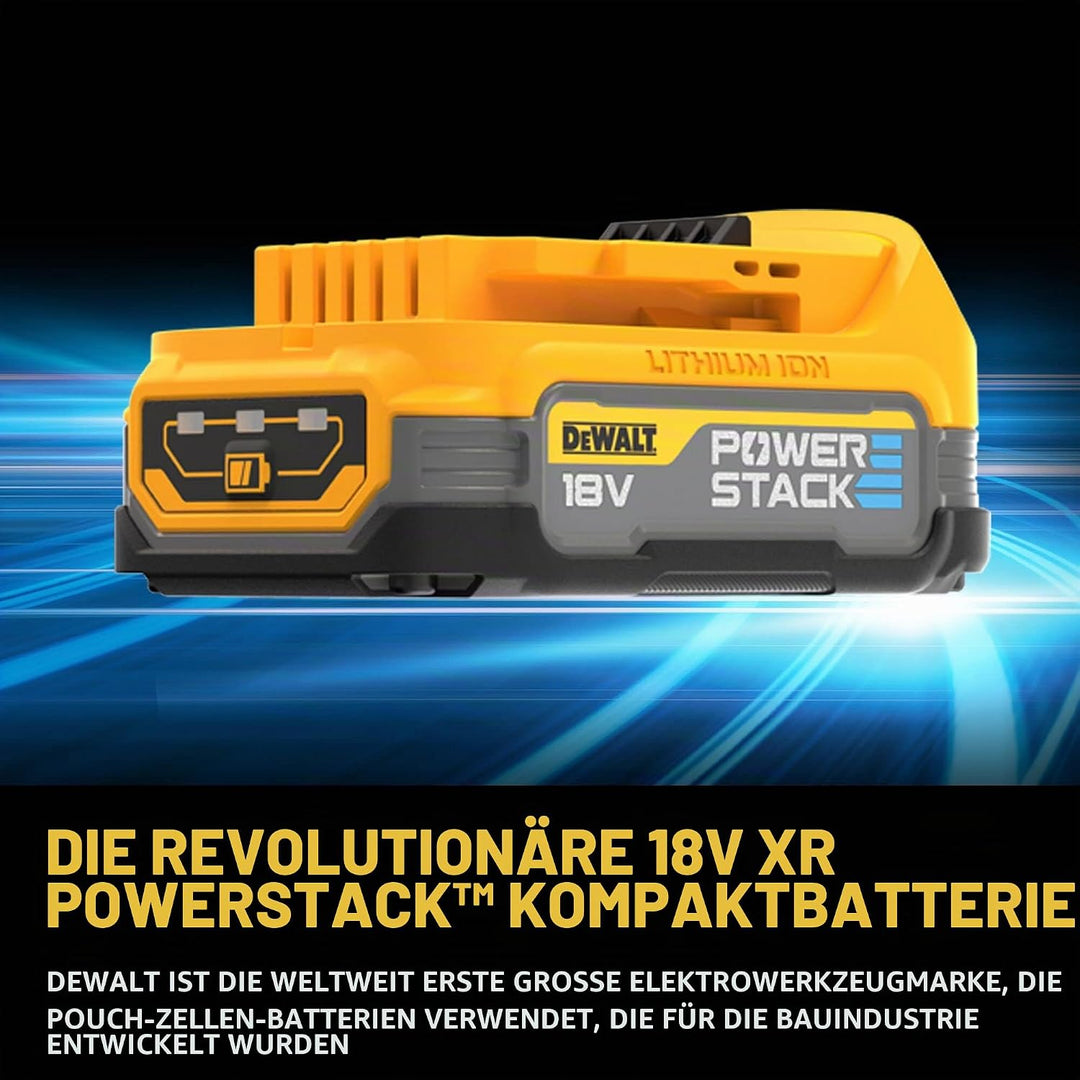 Dewalt 18 Volt Akku-Komobpack DCK2050E2T (mit 1x Schlagbohrschrauber DCD805, 1x ¼“ Schlagschrauber D