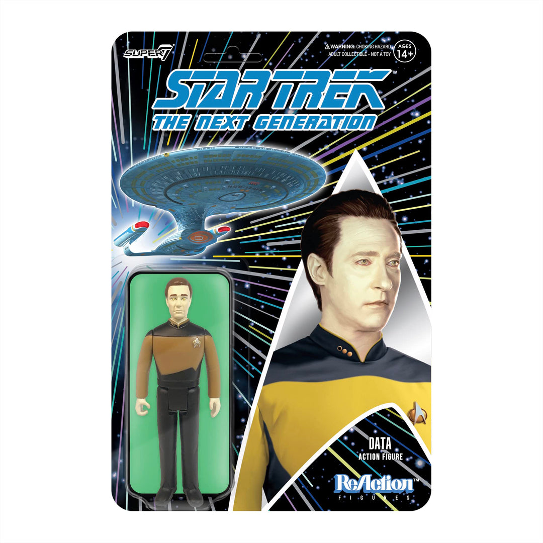 Super 7 - Star Trek: The Next Generation Reaction Figure Wave 1 - Daten