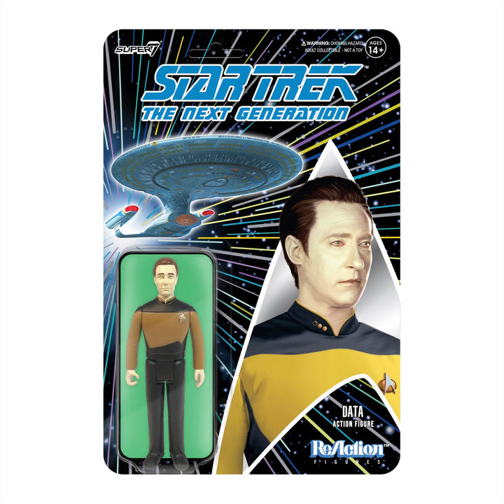 Super 7 - Star Trek: The Next Generation Reaction Figure Wave 1 - Daten