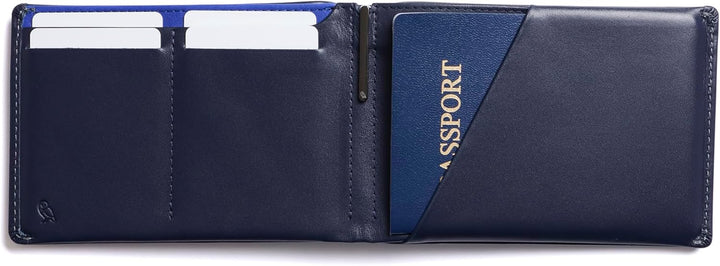 Bellroy Travel Wallet – Reisebrieftasche (Reisepass, Bordkarten, Scheine, Karten und Stift) Navy, Na