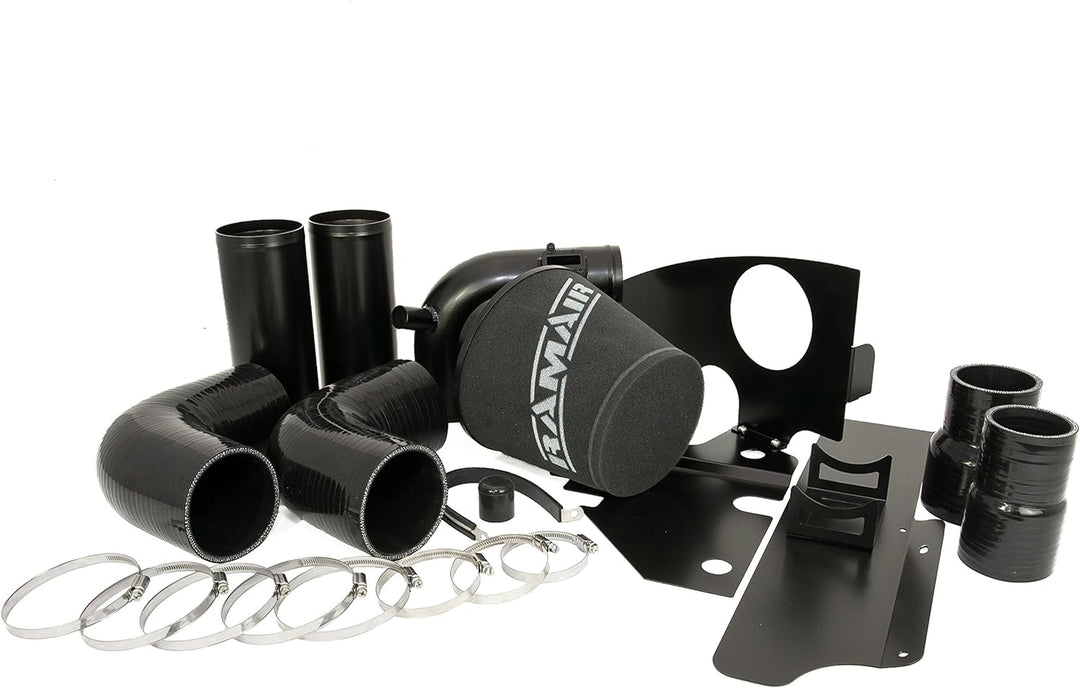 Ramair Filters JSK-101-DD-KO4 Übergrösse-Ansaug-Induktionskit, Schwarz