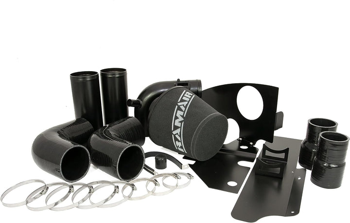 Ramair Filters JSK-101-DD-KO4 Übergrösse-Ansaug-Induktionskit, Schwarz