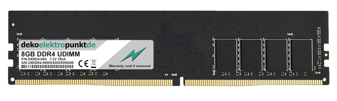 8GB RAM Speicher passend für ASUS ROG Crosshair VIII Dark Hero, DDR4 UDIMM 8GB - DDR4, 8GB - DDR4