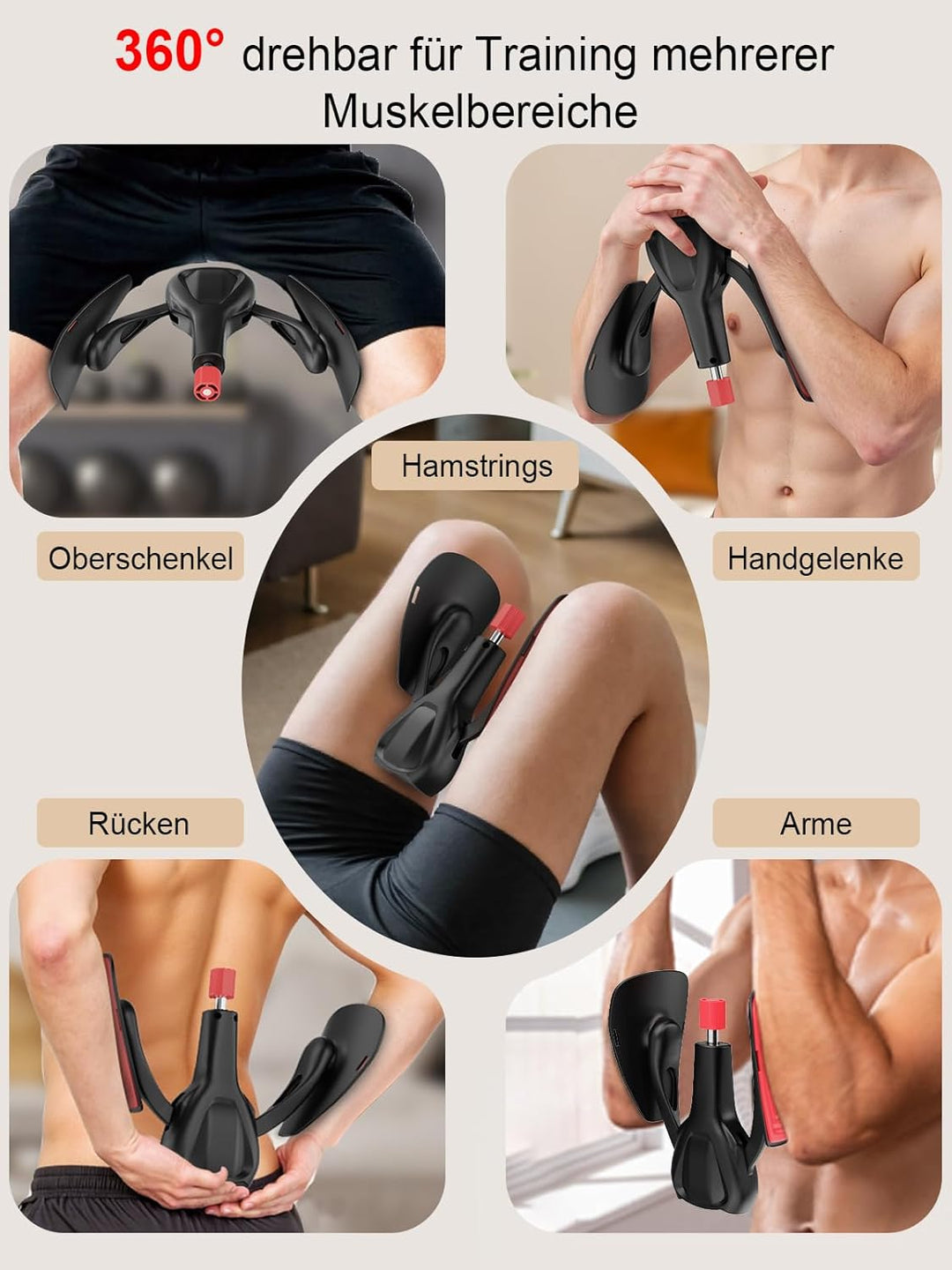 Oberschenkeltrainer Beintrainer Beckenbodentrainer für Frau Mann Fitnessgeräte für Zuhause Trainings