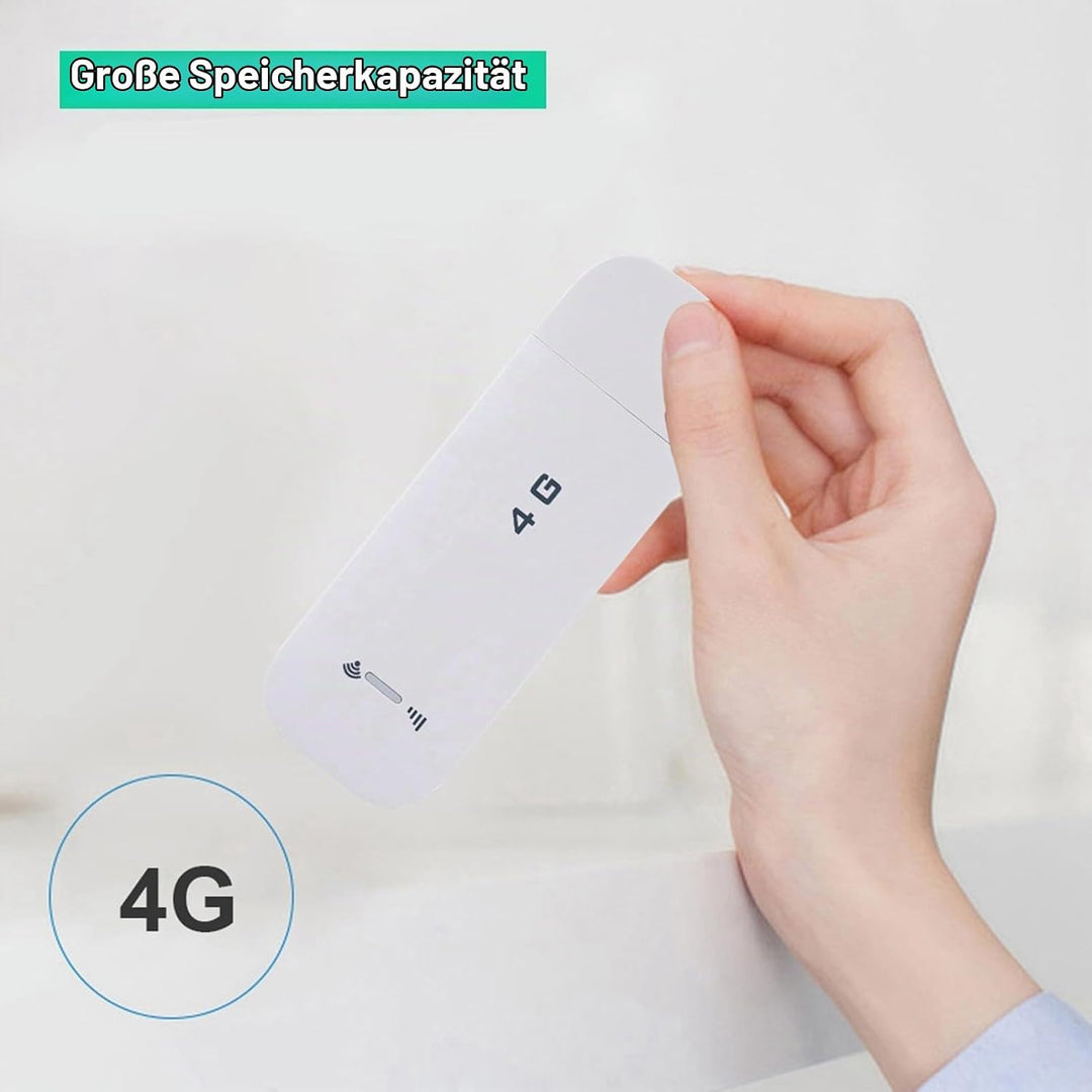 Dpofirs LTE Stick LTE 4G Dongle, 150Mbps USB WiFi Hotspot USB Netzwerk Adapte 4G LTE Surfstick USB-M