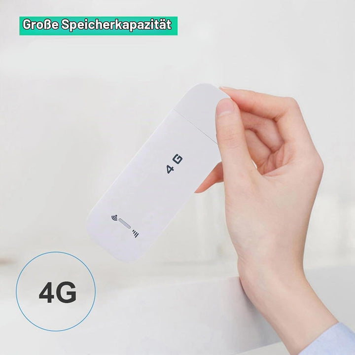 Dpofirs LTE Stick LTE 4G Dongle, 150Mbps USB WiFi Hotspot USB Netzwerk Adapte 4G LTE Surfstick USB-M