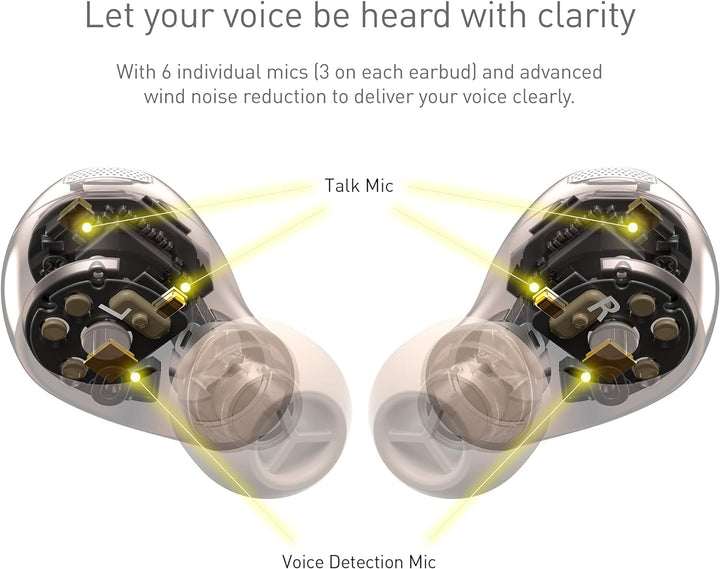 Technics EAH-AZ40E-N In-ear Kopfhörer Bluetooth, bequemer Kopfhörer mit integriertem Mikrofon, anpas