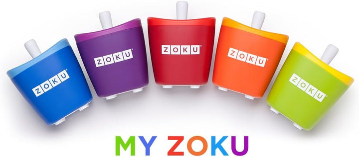 Zoku POP Maker SINGOLO ORANGE Quick Pop? Maker singolo crea ghiaccioli sani e divertenti in soli 7-9