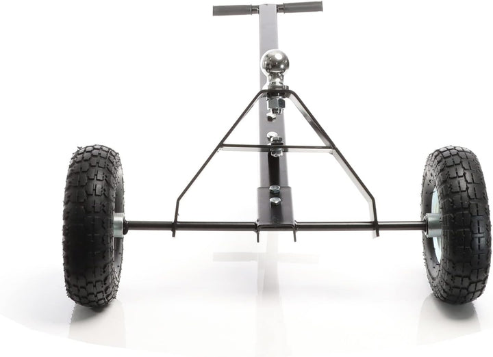 Wiltec Anhänger Rangierhilfe für Wohnwagen bis 270 kg, 110 x 72 x 30 cm, Rangierwagen mit Handgriff