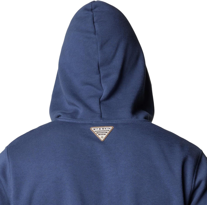 Columbia Herren PHG Game Flag Ii Hoodie Kapuzen-Sweatshirt L Zink/Eisenguss + Blast-flagge, L Zink/E