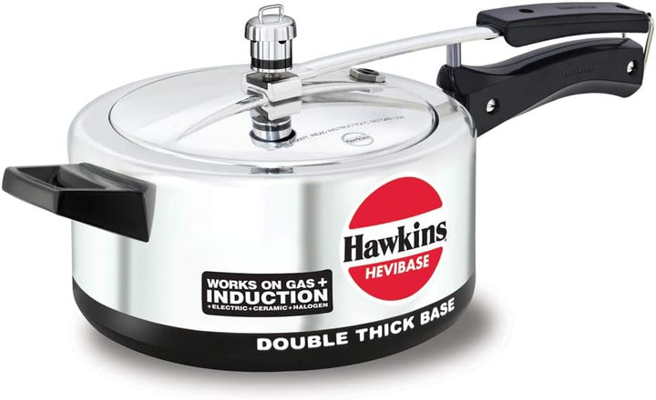 Hawkins Hevibase IH35 Schnellkochtopf, Aluminum, Silver 3.5 Liters, 3.5 Liters