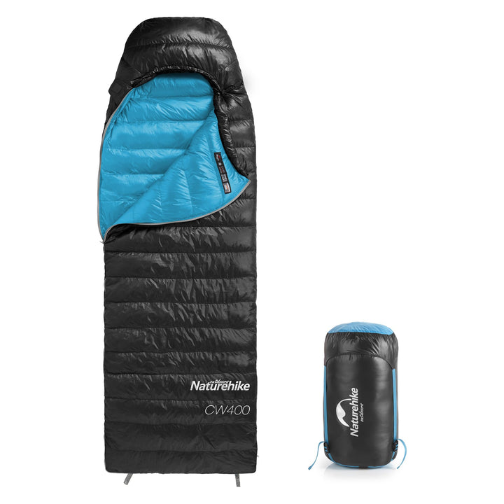Naturehike CW-Serie RDS Daunenschlafsack,Ultraleichte Tragbare Kompackte Daunen Schlafsack 4 Jahresz