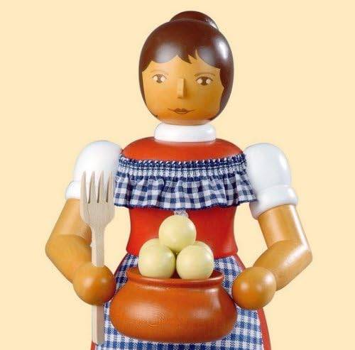 Müller Räuchermann Klossfrau 24cm Erzgebirge