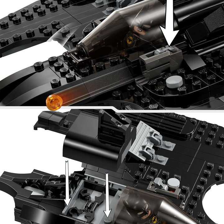 LEGO 76265 DC Batwing: Batman vs. The Joker, ikonisches Flugzeug-Spielzeug aus dem Film von 1989 mit