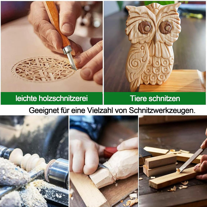 Schnitzholz, 5 Stück Lindenholz Holzblöcke zum Schnitzen, 15 x 5 x 5cm Schnitzen Holzblöcke Unbehand