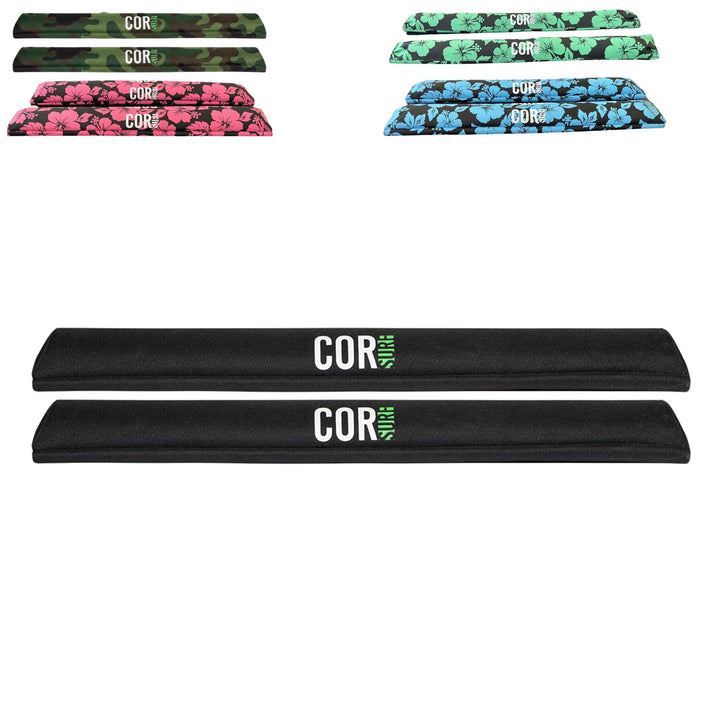 COR Surf Dachgepäckträger für Surfboard Kayak SUP | [Paar] 71cm - für grosse Aero Bars (71 cm) Mediu