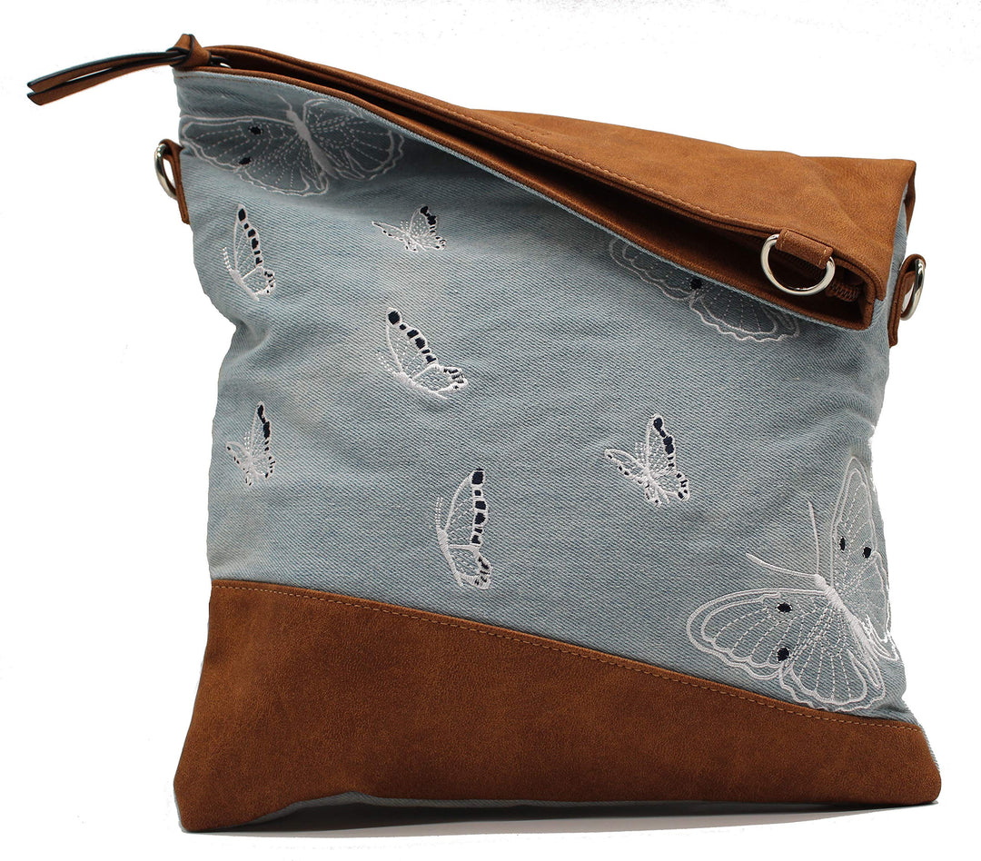 Stefano BERNARDO BOSSI Jeans Tasche Shopper Hobo Bag Schultertasche Umhängetasche Denim verschiedene