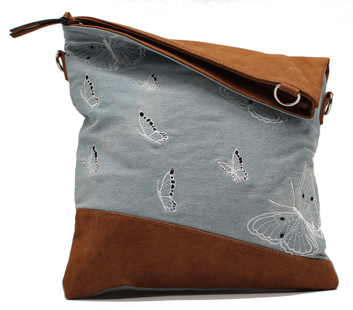 Stefano BERNARDO BOSSI Jeans Tasche Shopper Hobo Bag Schultertasche Umhängetasche Denim verschiedene