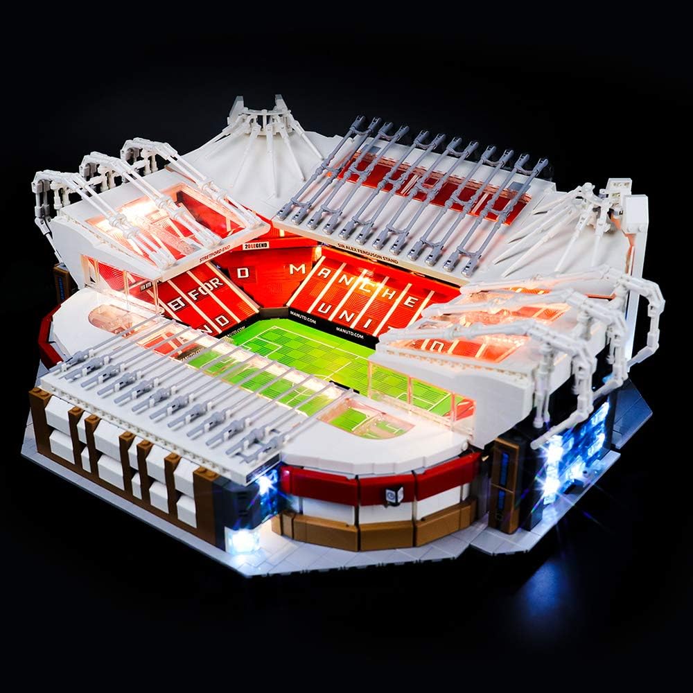 BRIKSMAX Led Beleuchtungsset für Lego Old Trafford Manchester United Stadion,Kompatibel Mit Lego 102