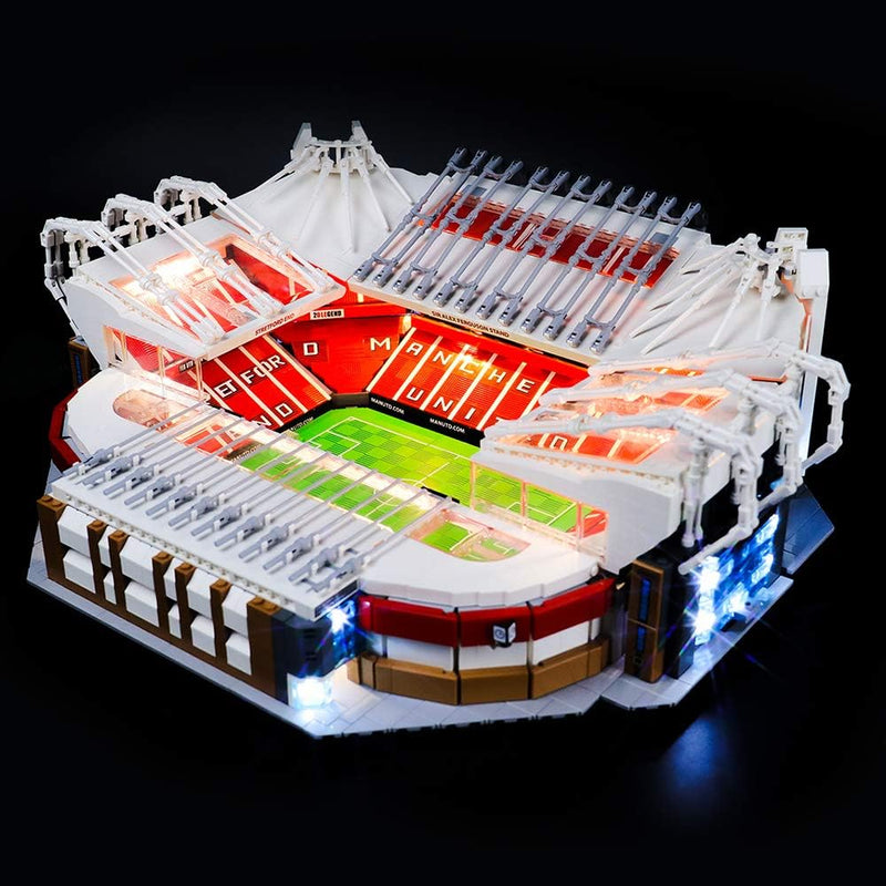 BRIKSMAX Led Beleuchtungsset für Lego Old Trafford Manchester United Stadion,Kompatibel Mit Lego 102