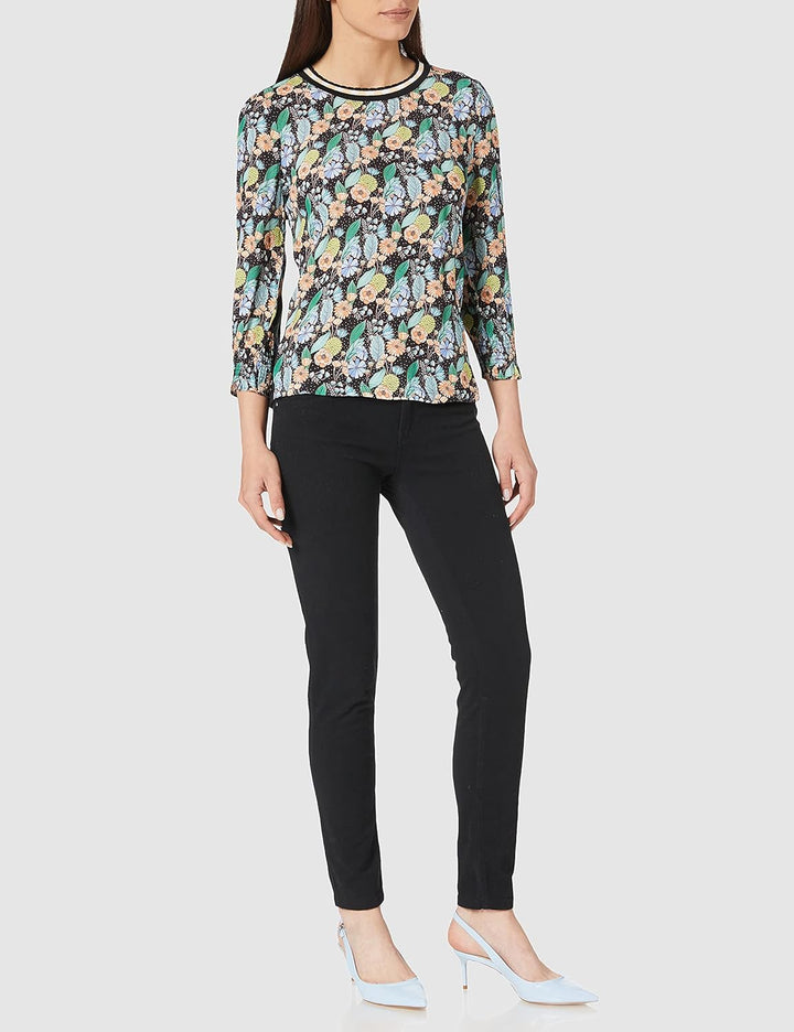 rich&royal Damen 2012-772 Bluse, Black, M