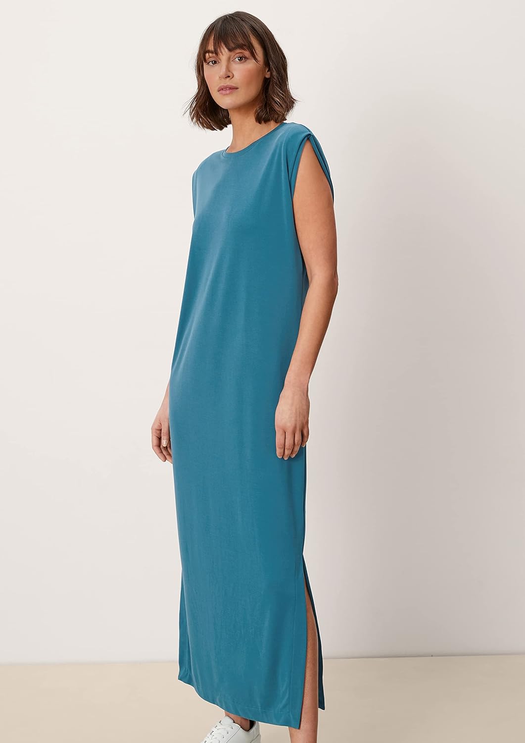 s.Oliver Damen Kleid 38 Petrol 6848, 38 Petrol 6848