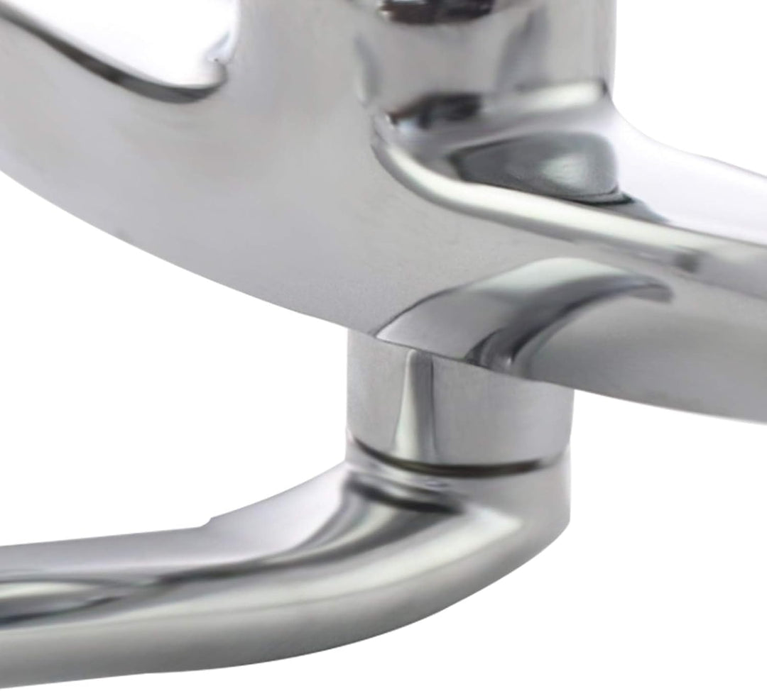 Wandmontage Küchenarmatur Mixer Wasserhahn Küchenspüle Heiss Und Kalt Verchromt Einhand-Mixer Wasser