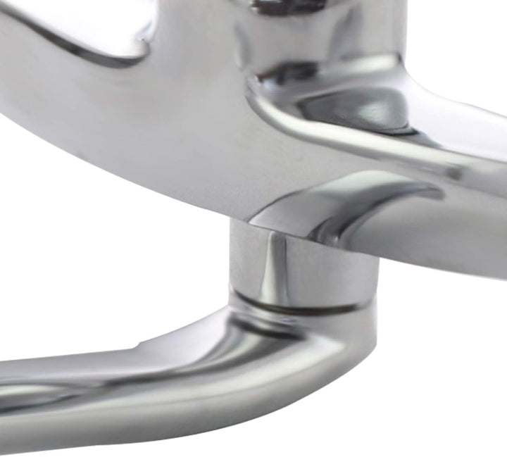 Wandmontage Küchenarmatur Mixer Wasserhahn Küchenspüle Heiss Und Kalt Verchromt Einhand-Mixer Wasser