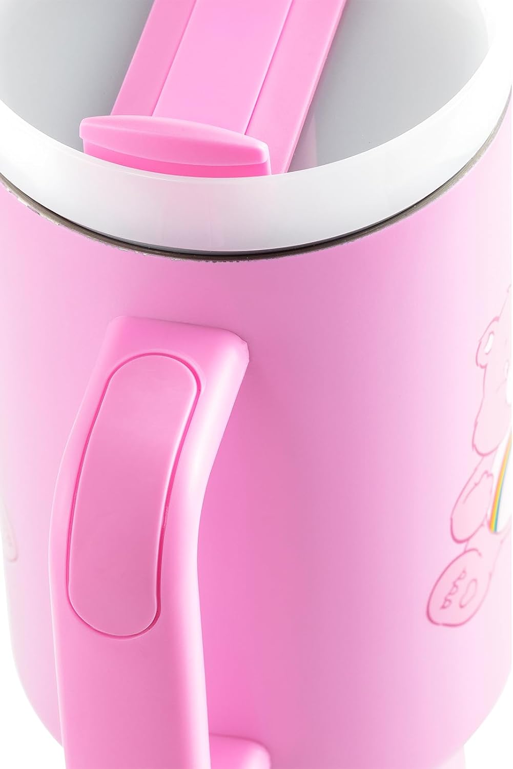 Pyramid International - Tumbler Care Bear - Isothermischer Becher mit Strohhalm und Griff - 1.2L - H
