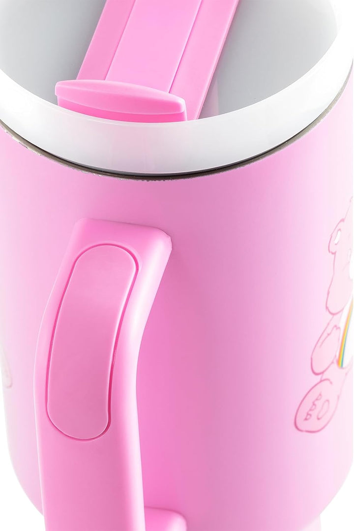 Pyramid International - Tumbler Care Bear - Isothermischer Becher mit Strohhalm und Griff - 1.2L - H