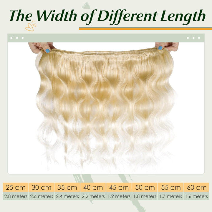 Elailite Echthaar Bündel, Haar Extensions Sew in Bundle Haarverlängerungen, Brasilianisches Gewellte
