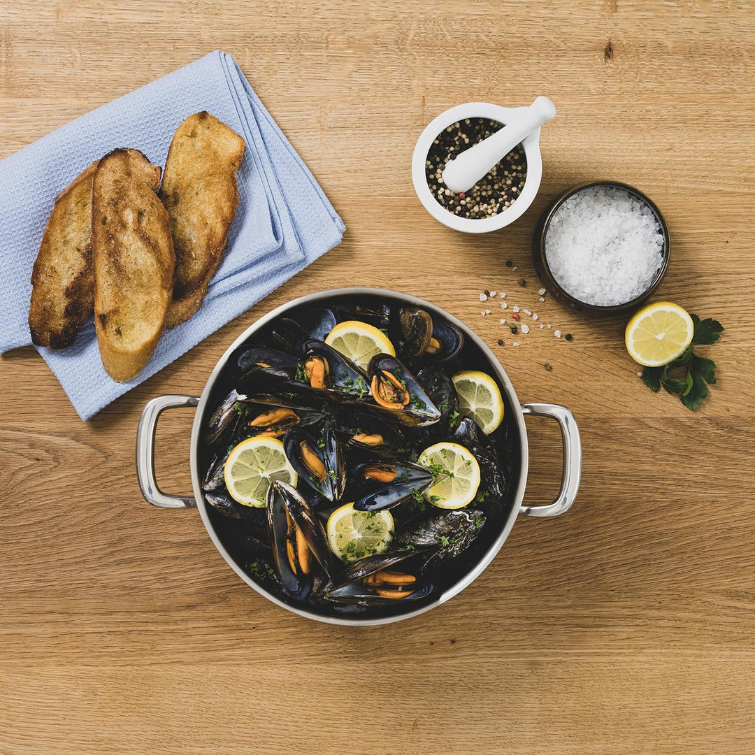 Kela 10175 Flavoria Fleischtopf, 18/8 Stainless Steel, 3.2 liters 3,2 l, 3,2 l