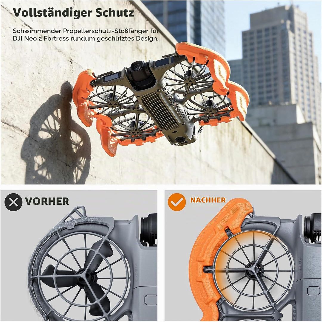 STARTRC Propeller Guard für Dji Neo 2 Zubehör, EVA Propellerschutz Höhe Höhensteigerndes Abdeckung f