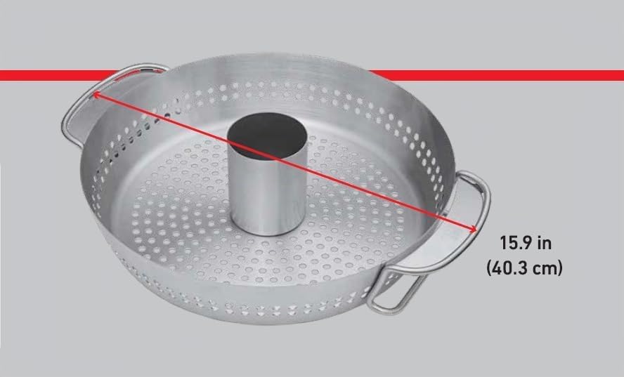 Weber Geflügelhalter Edelstahl für Gourmet BBQ System - saftiges Grillen von Hähnchen und Pute, spül
