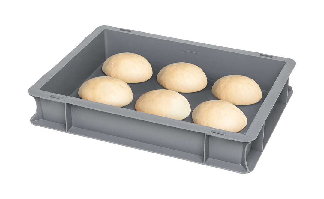 TOMASETTI Pizzaballenbox ohne Deckel - Pizza Box Masse: 30x40 x8cm - Teigwanne für Pizzateig und meh